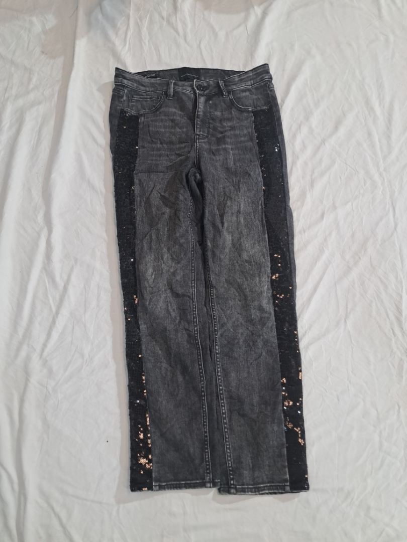 White House Black Market Sequin Jeans