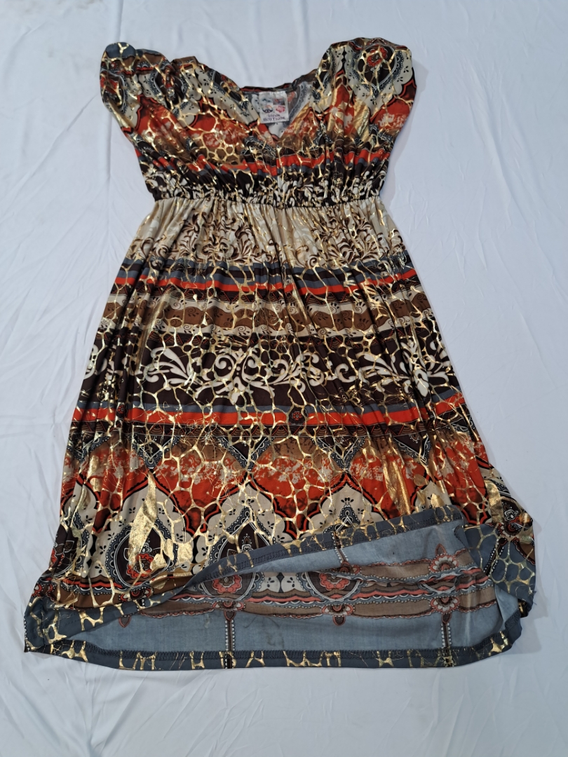 India Boutique Printed Dress