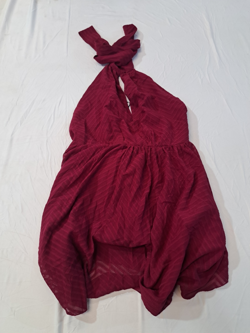 H&M Halter Hi-Lo Dress