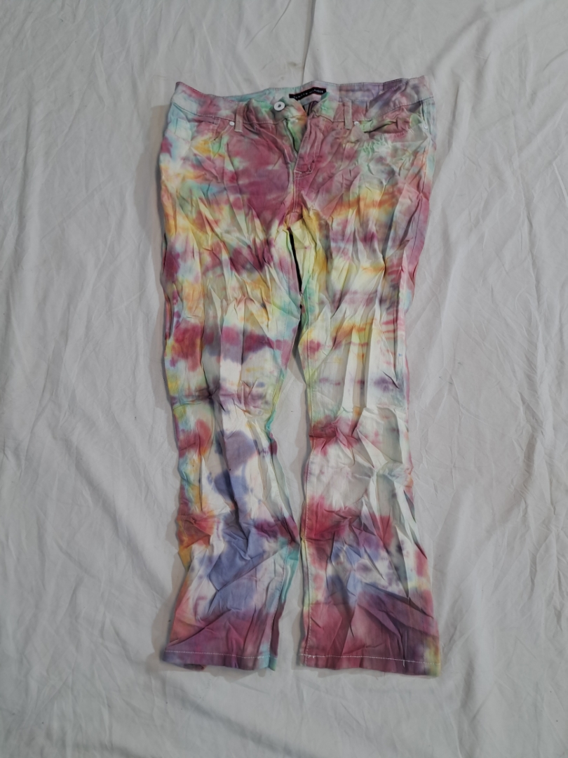 Tommy Hilfiger Tie-Dye Flare Jeans