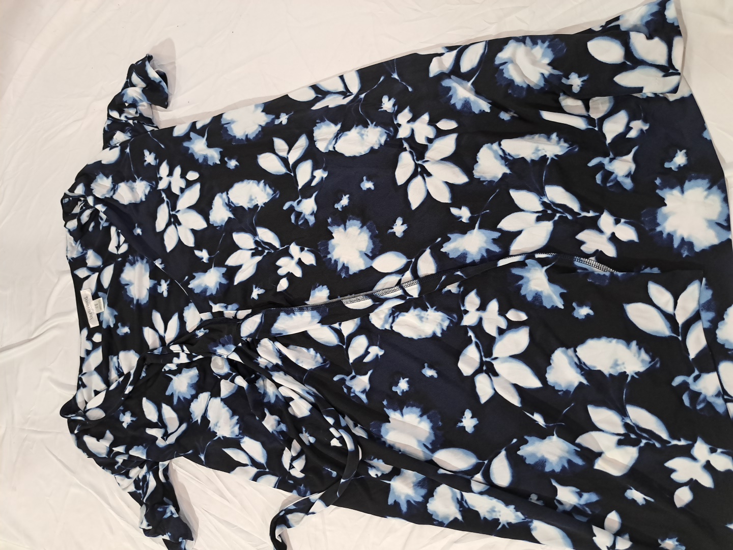 Robe de maternité à fleurs