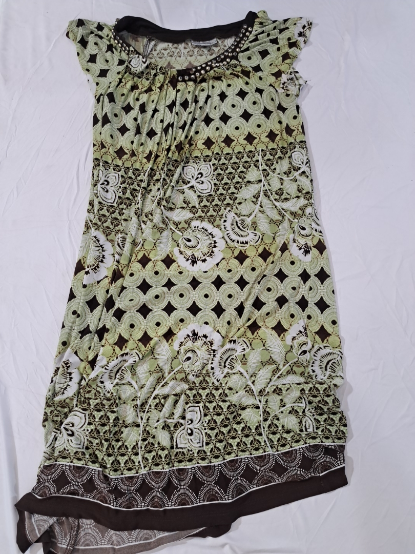 Dressbarn Printed Midi Dress