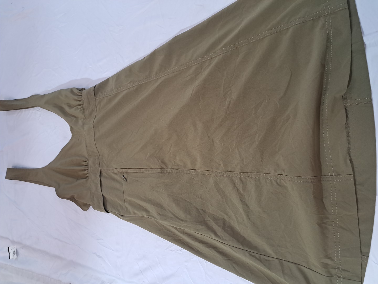 Athleta Olive Green Dress