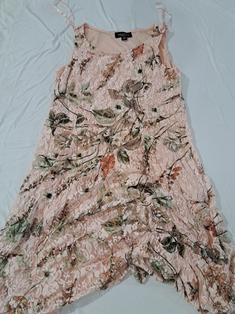 Perceptions New York Floral Lace Dress