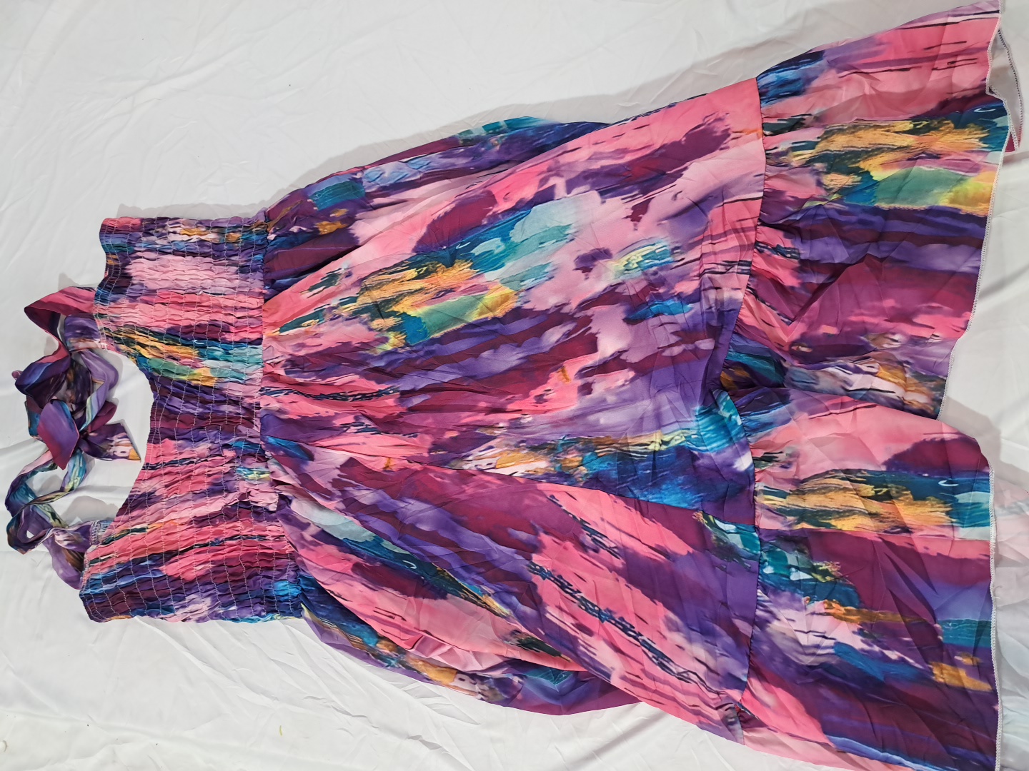 Tie-Dye Maxi Dress