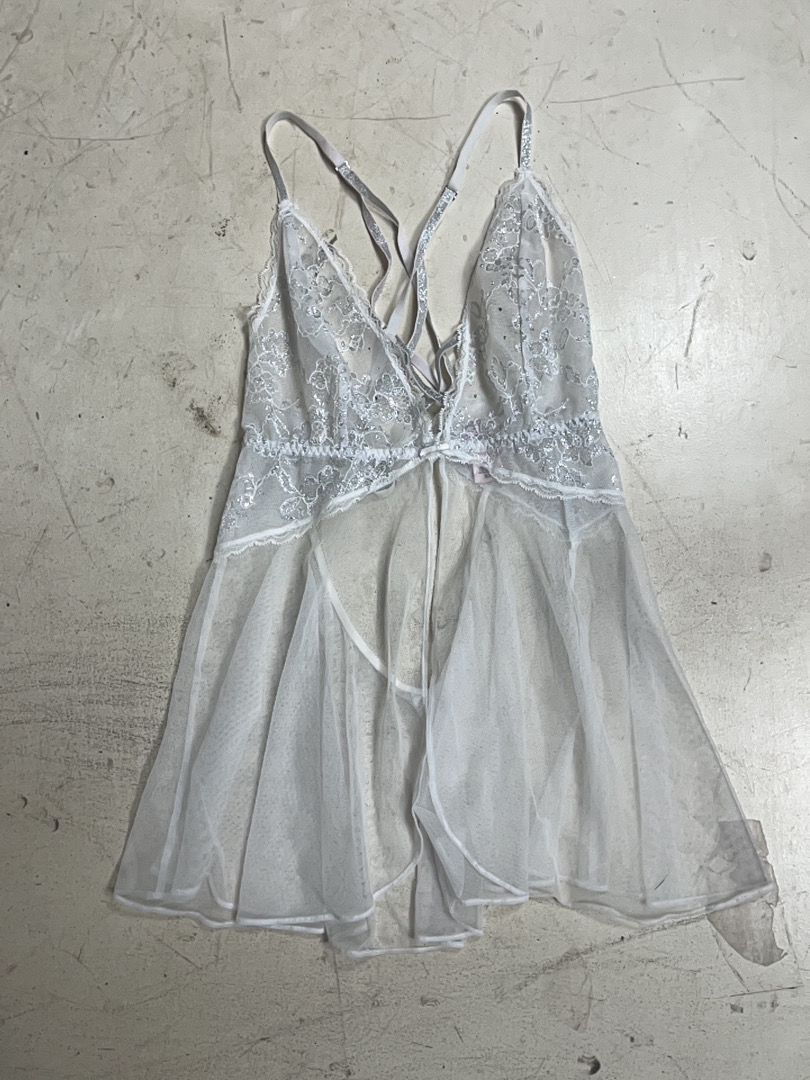 Victoria's Secret White Lace Babydoll Lingerie