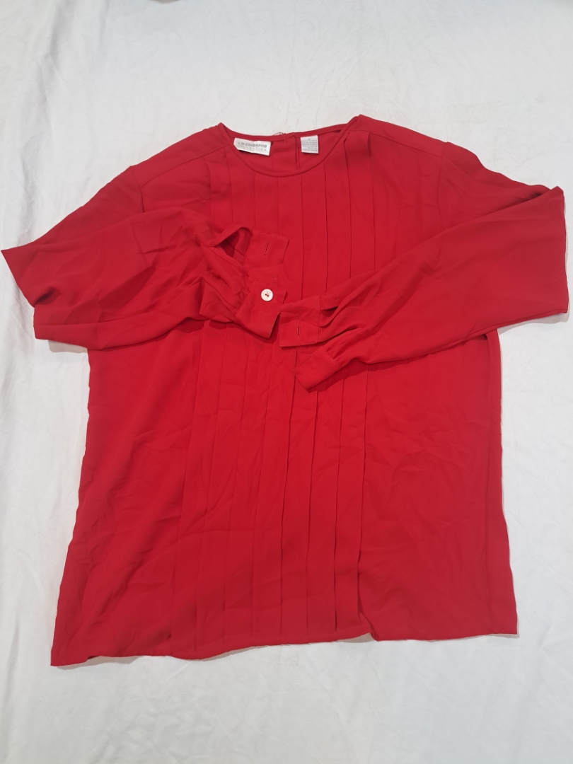 Liz Claiborne Red Blouse