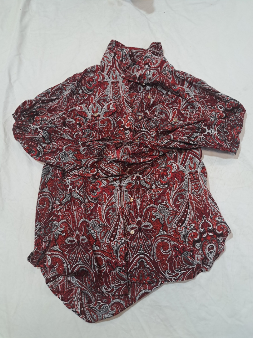 Tommy Hilfiger Paisley Button-Up Shirt