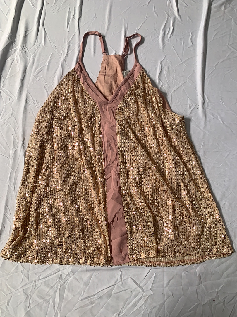 Sequin Cami Top