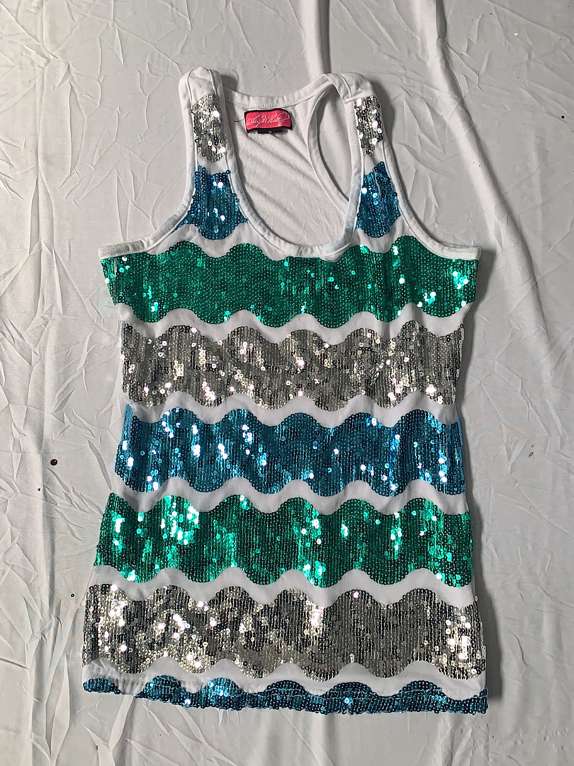 Sequin Tank Top