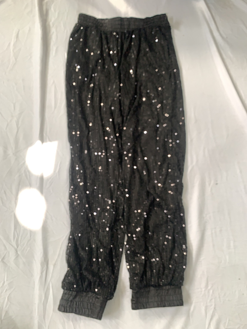 Sequin Jogger Pants
