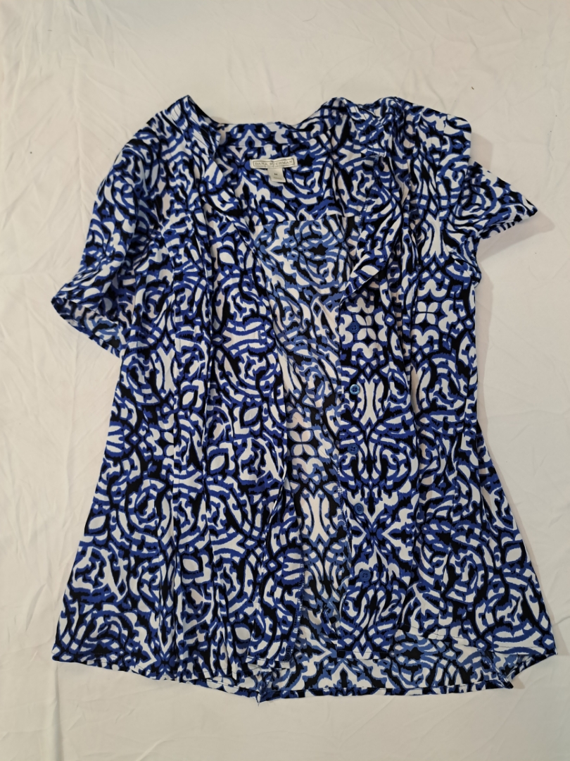 Dana Buchman Printed Blouse