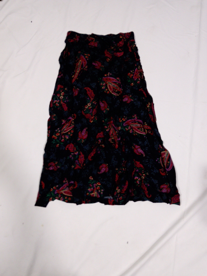 Southern Lady Paisley Maxi Skirt