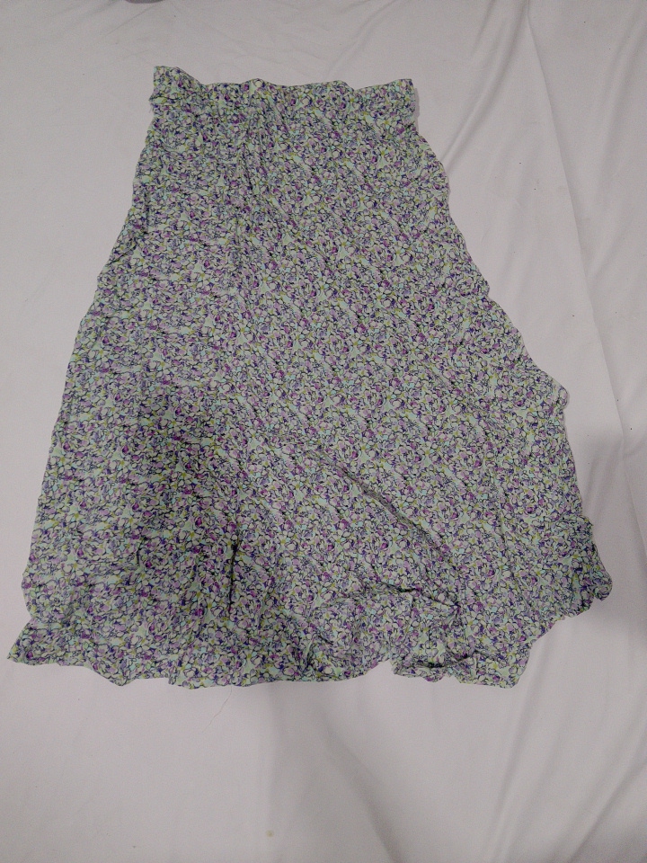Maxirock mit Blumenmuster