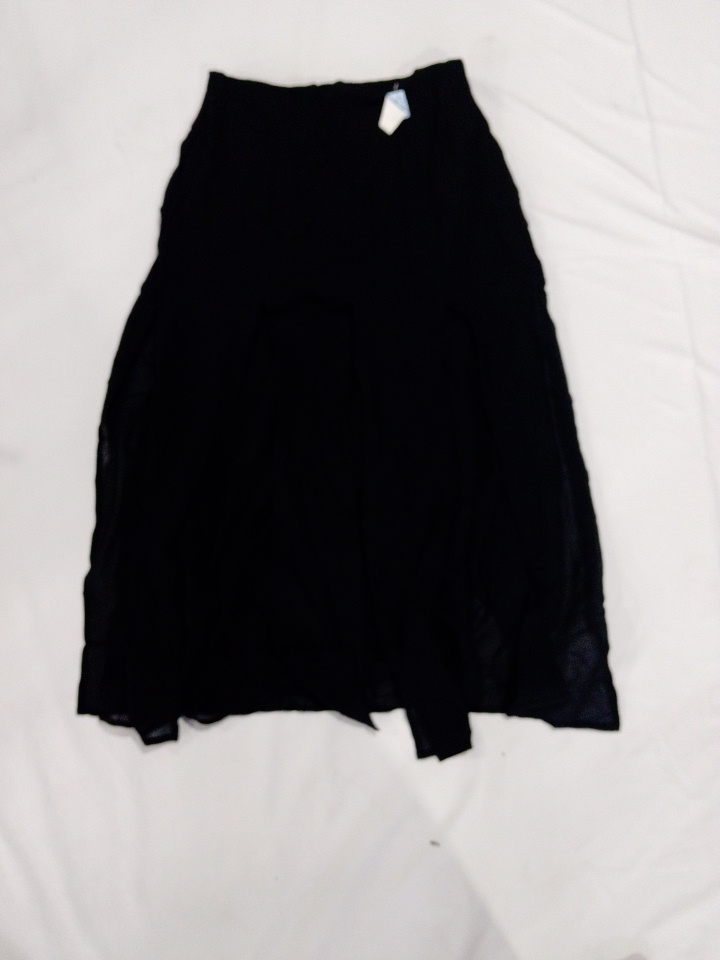 Connected Apparel Black Maxi Skirt