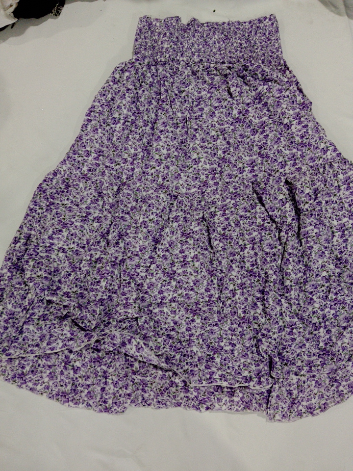 Gonna mini a stampa floreale