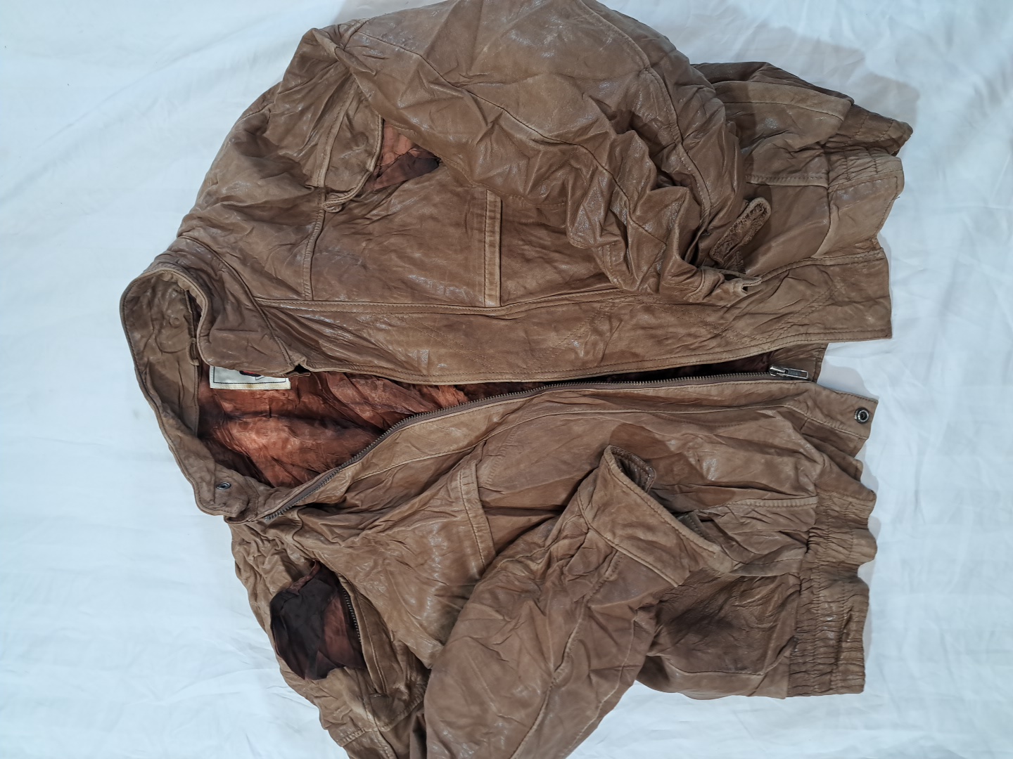 Jaqueta de Couro Global Identity G-III