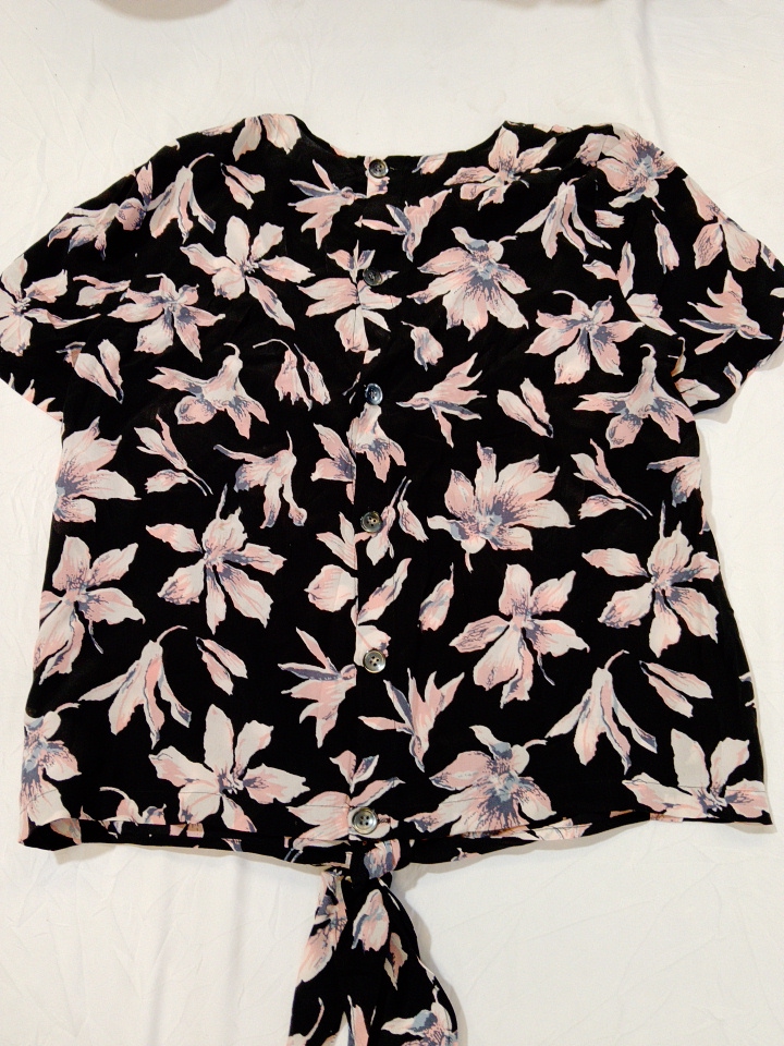 Madewell Floral Print Button-Up Blouse