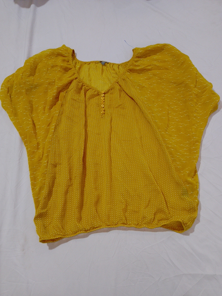 Charlotte Russe Yellow Blouse