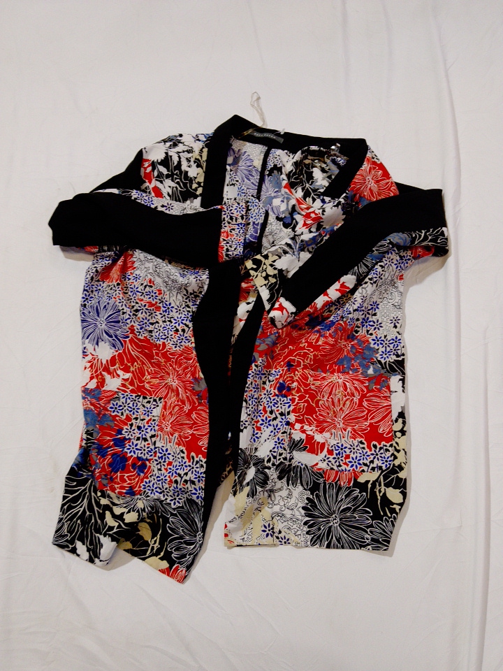 Floral Print Cardigan