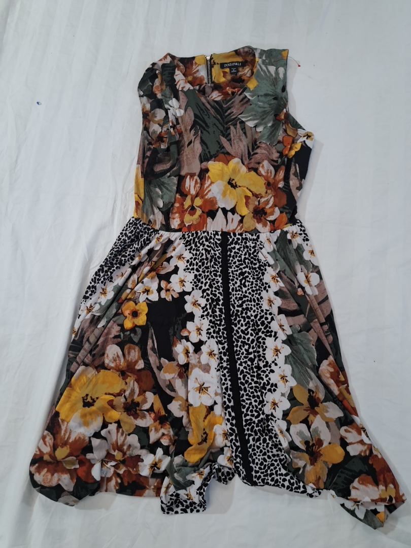 Tozali Floral Print Sleeveless Dress