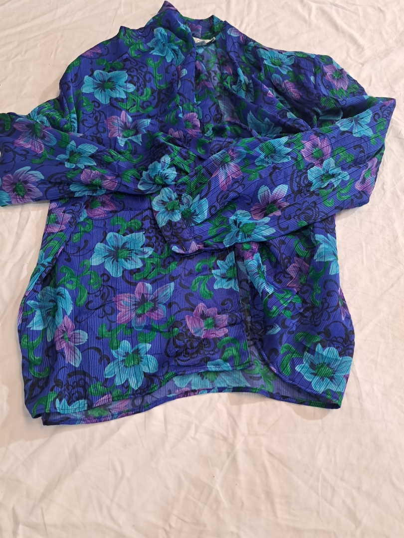 Eva Laurel Floral Print Blouse