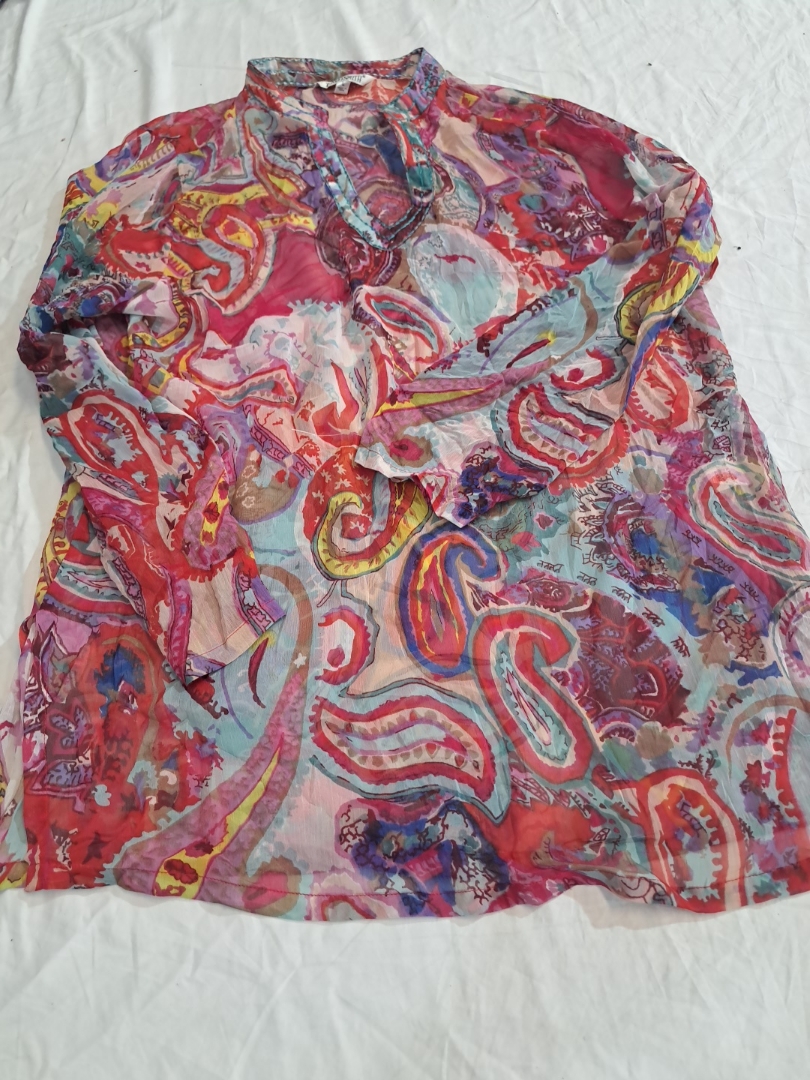 Blouse à imprimé Paisley Travelsmith