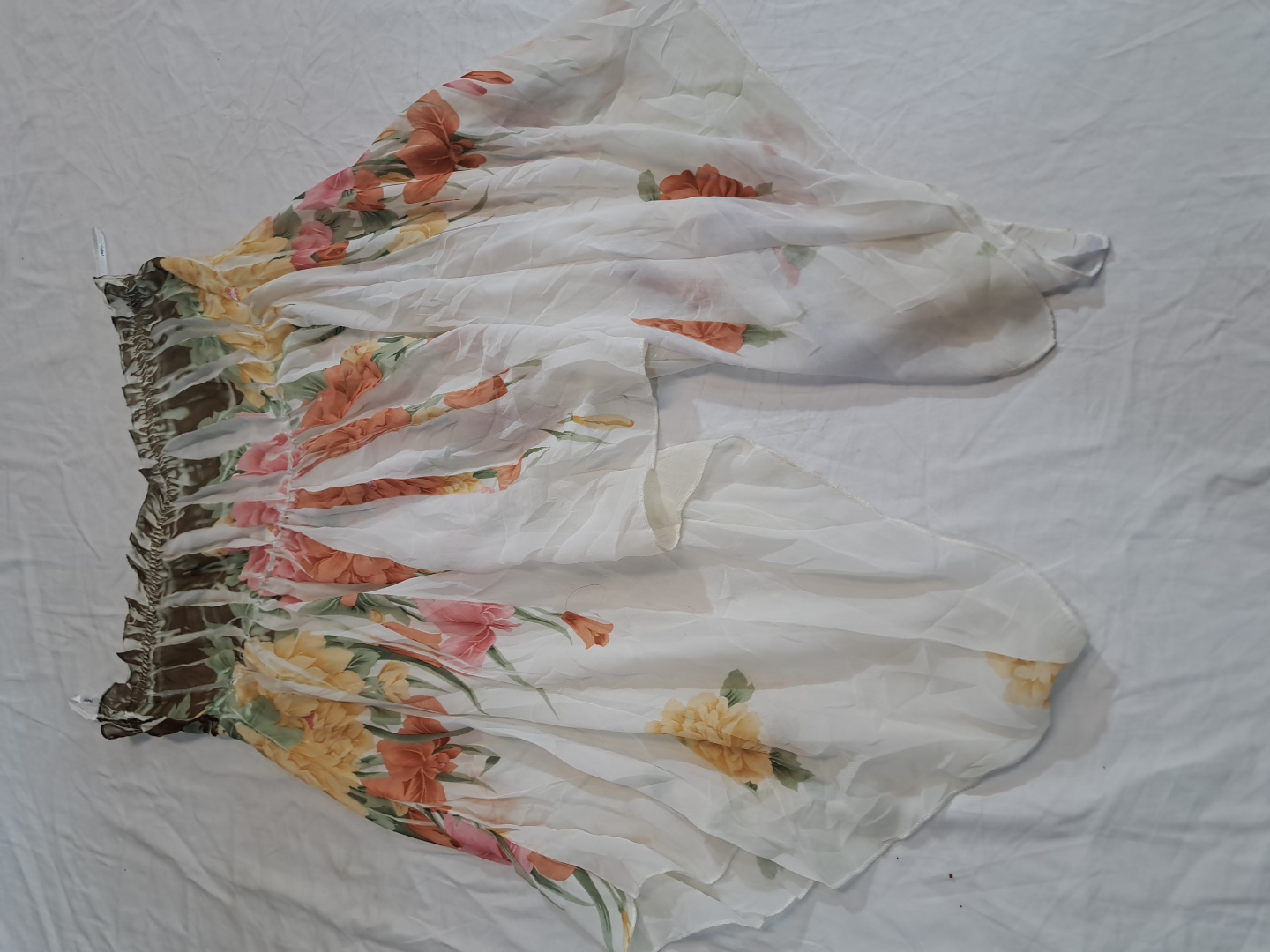 POPSY USA Floral Print Mini Skirt