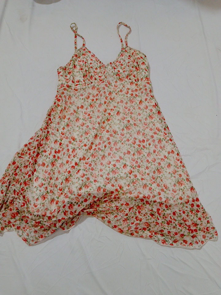 Robe mini à imprimé floral