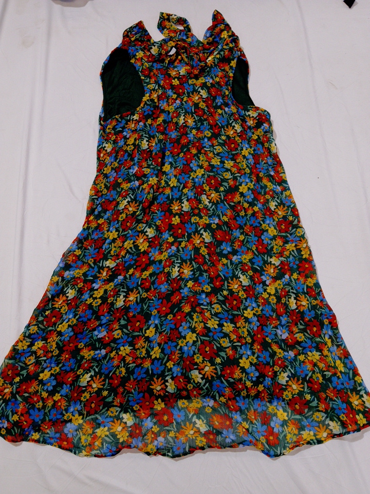 Calvin Klein Floral Print Midi Dress