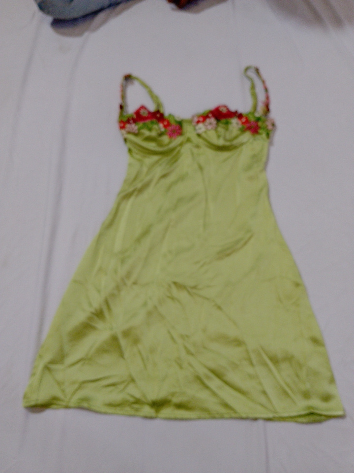 Robe mini florale verte Princess Polly