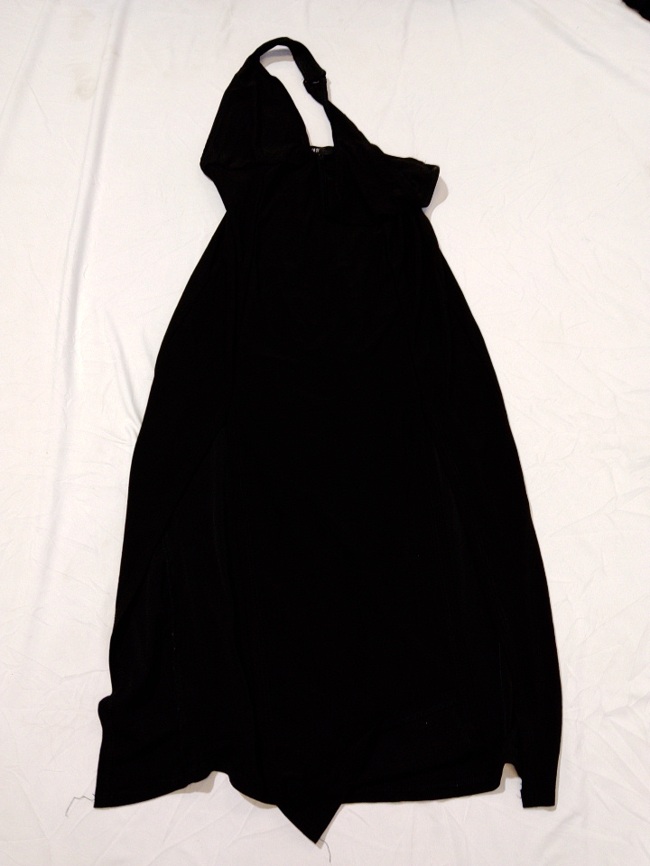 Abito Maxi Nero a Scollo Halter di Forever 21