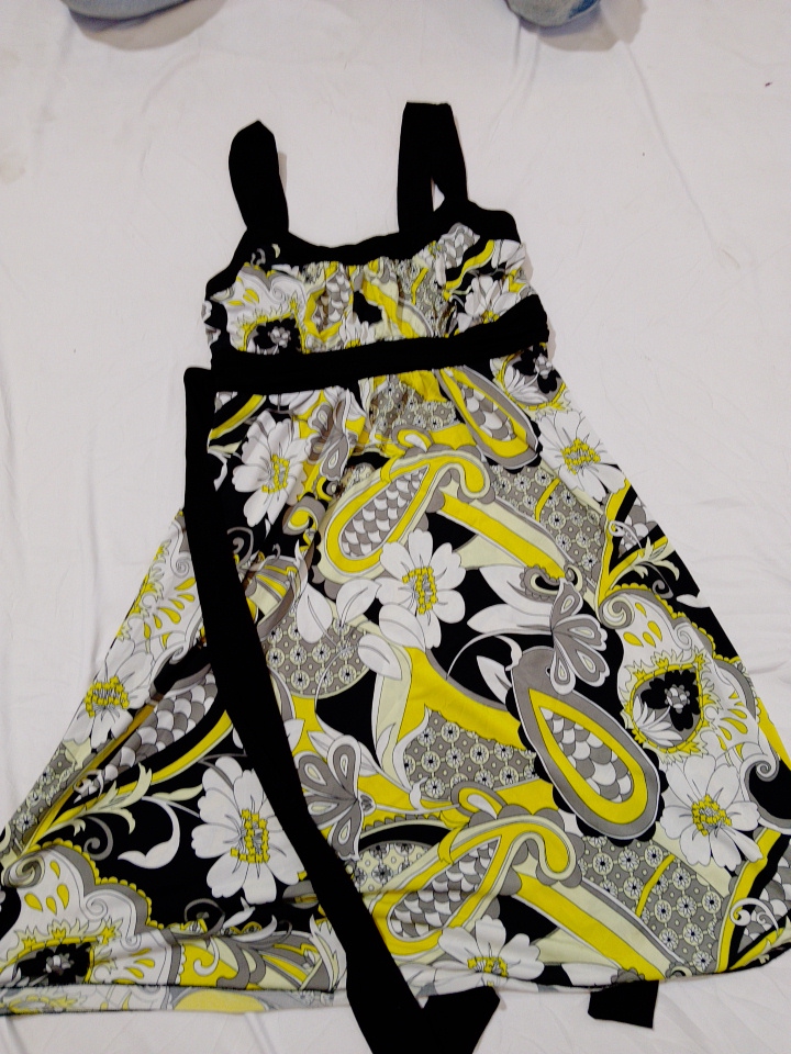 La Belle Floral Print Dress