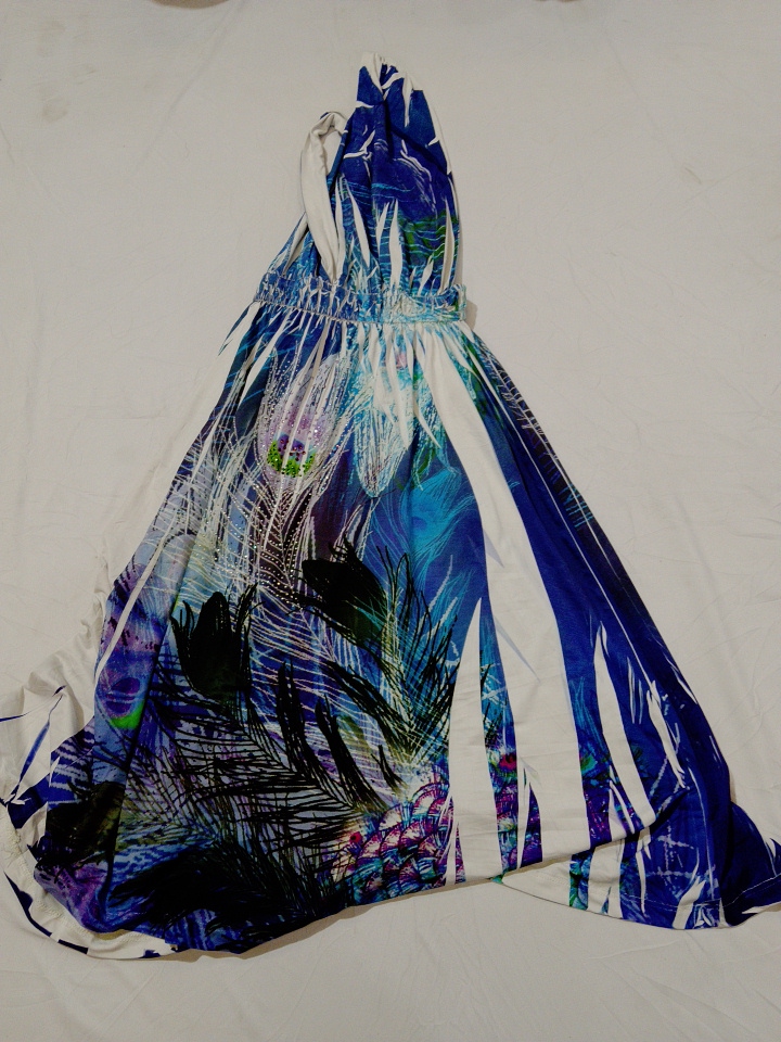 Robe Maxi Trac Halter