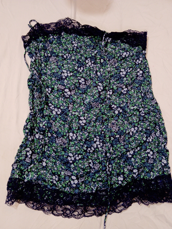 Aerie Floral Lace Trim Cami Top