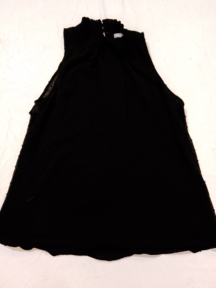 Black Daniel Rainn Sleeveless Top