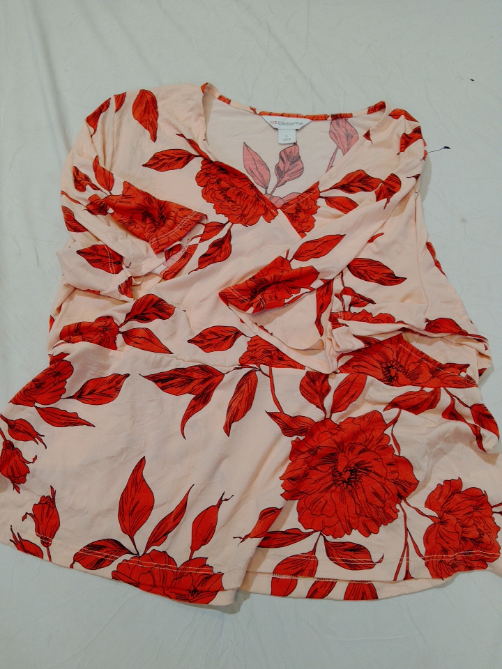 リズ・クレイボーン フローラルブラウス