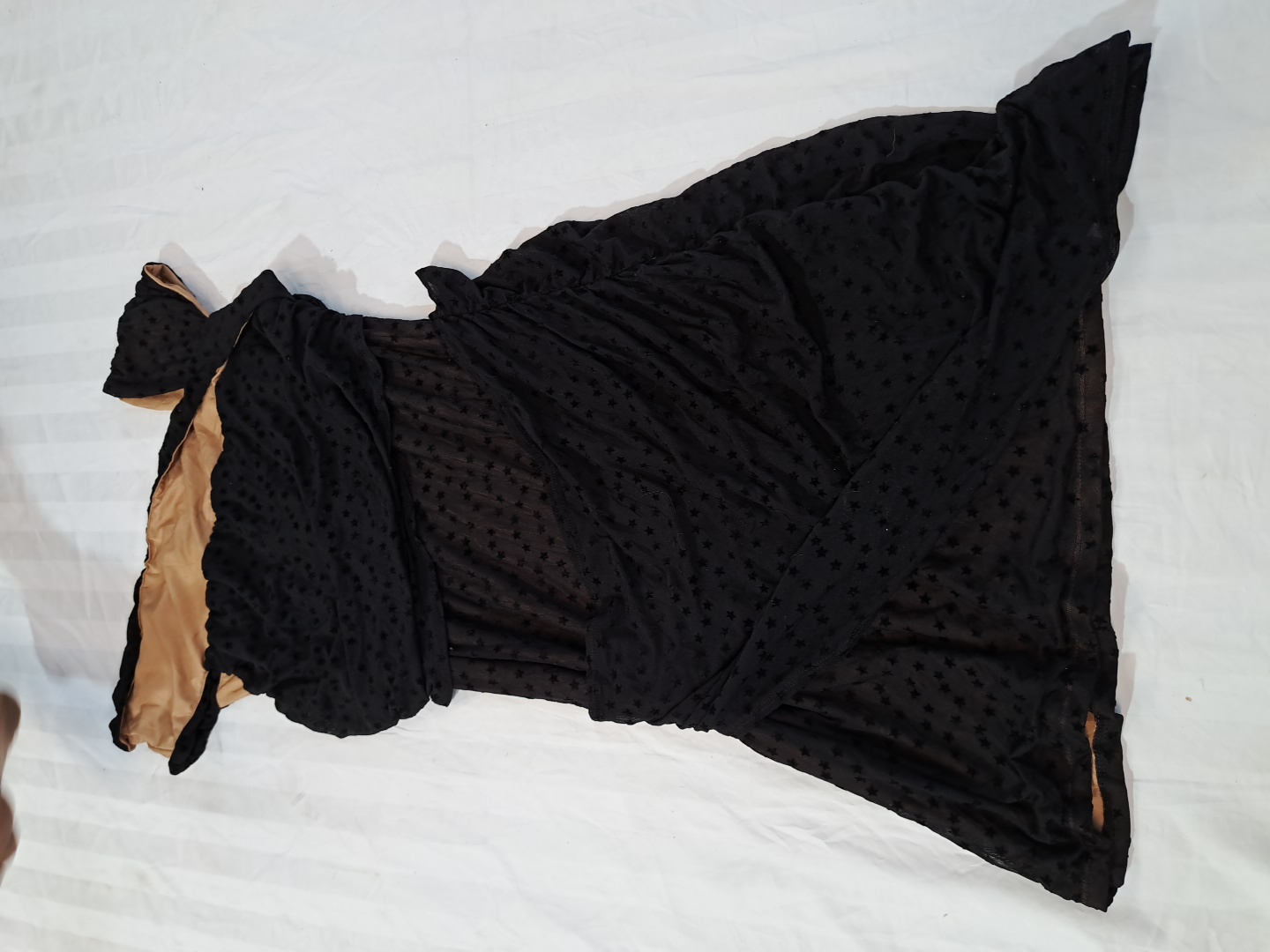 ブラックスタリーディナードレス