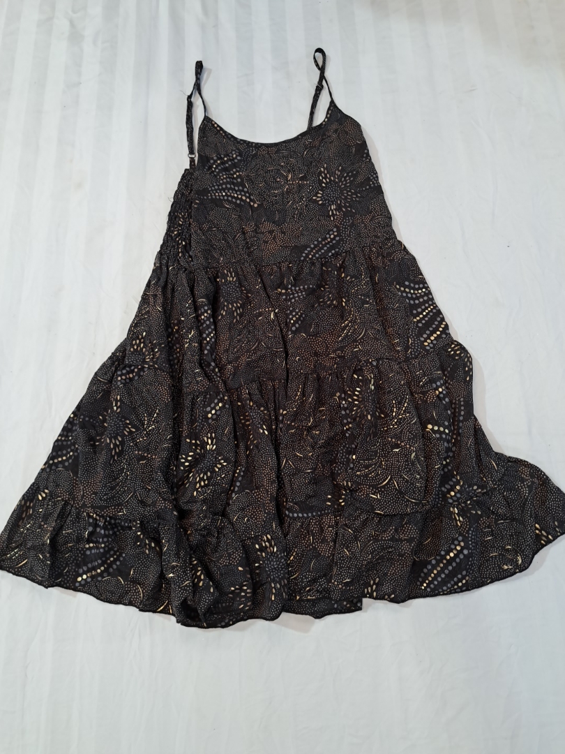 Paani Black Floral Sundress