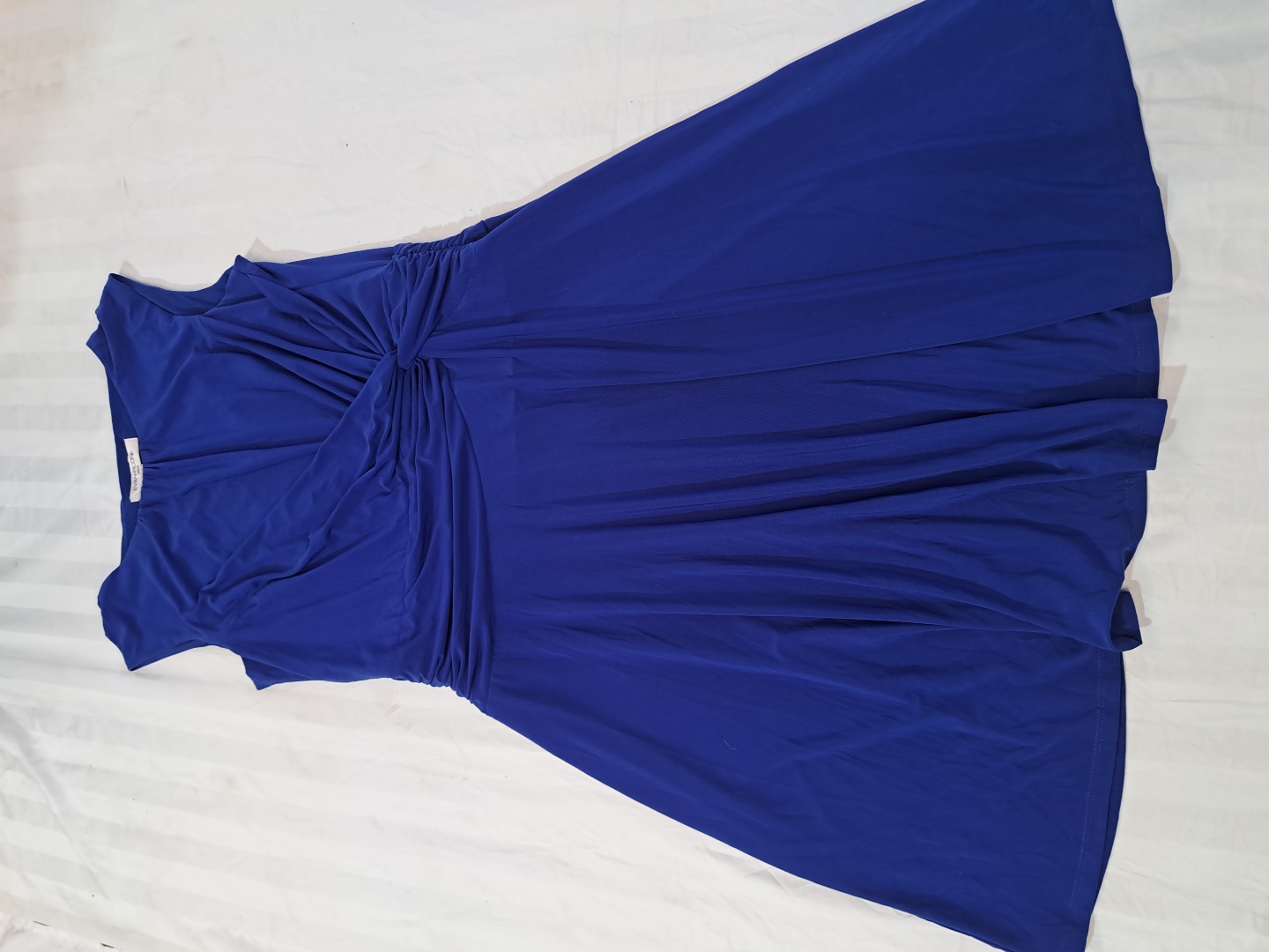 Robe sans manches bleu royal