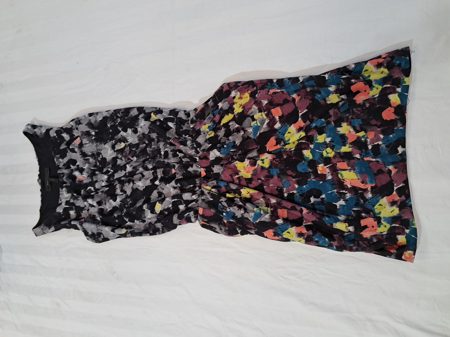 Multicolored Abstract Dress