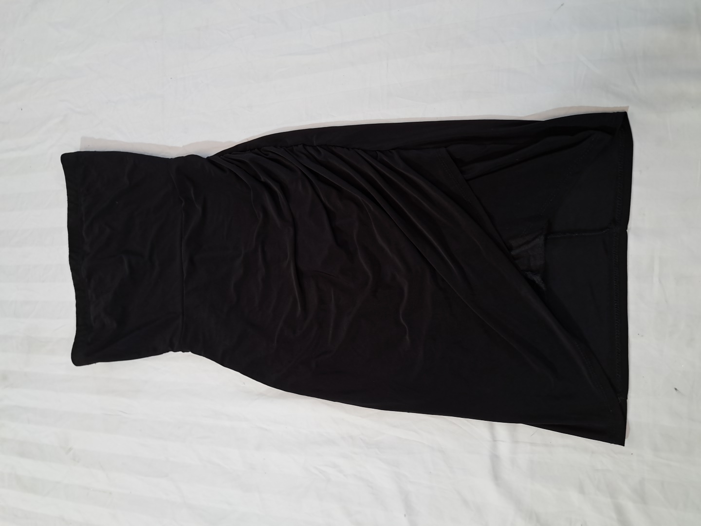 Black Strapless Bodycon Dress