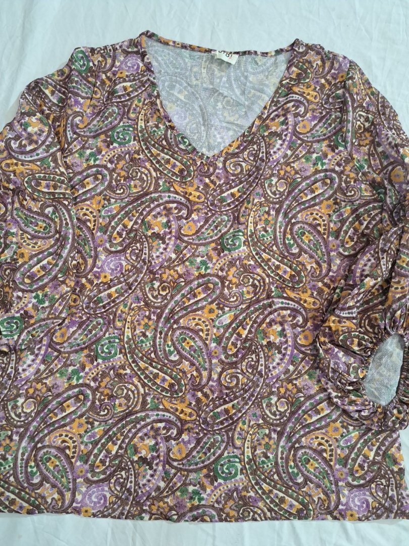 Bluse mit Paisleymuster