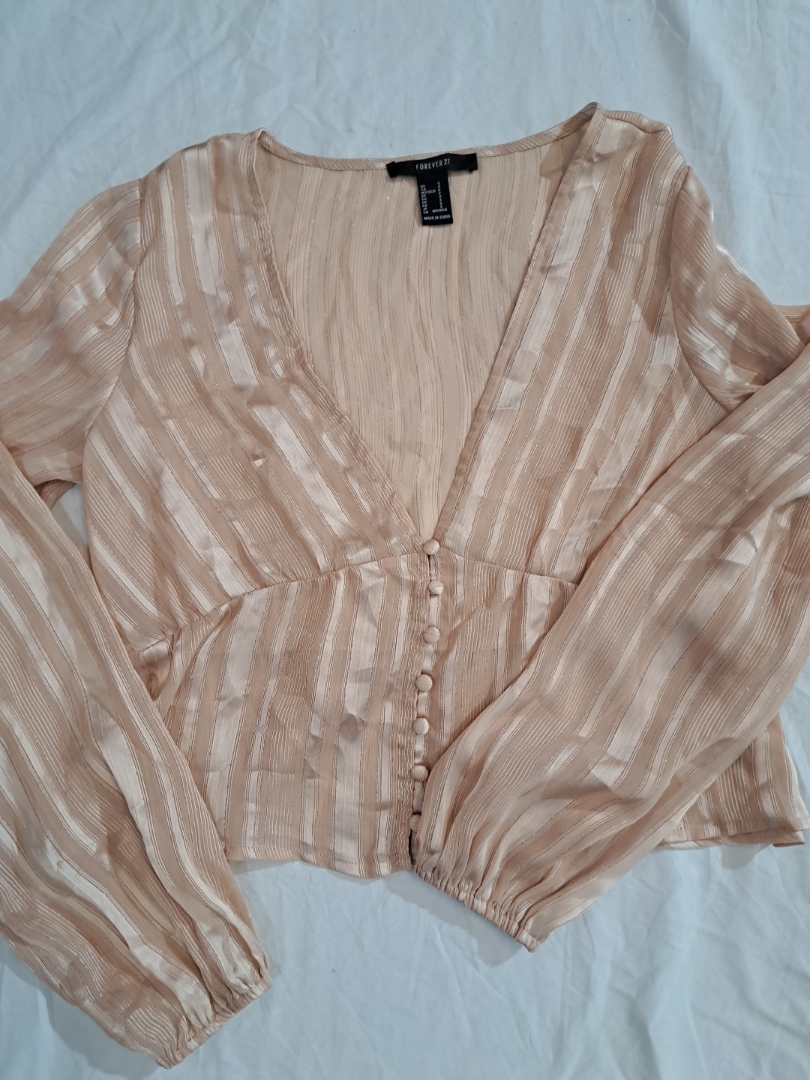 Blusa Listrada Feminina