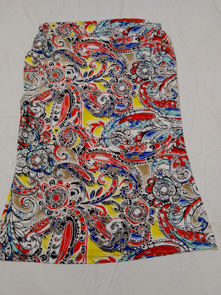 Paisley Patterned Skirt