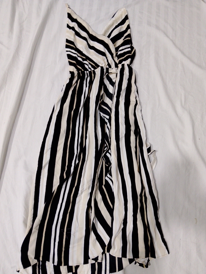 Robe rayée pour femmes