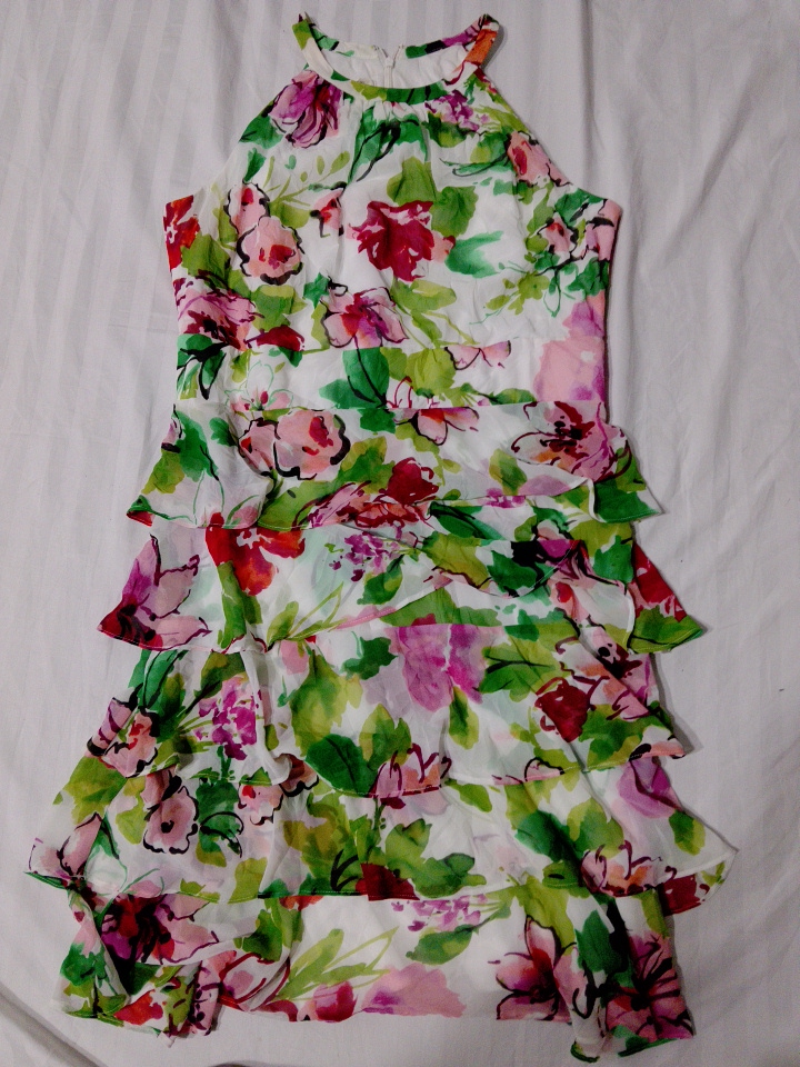 Floral Ruffled Dress