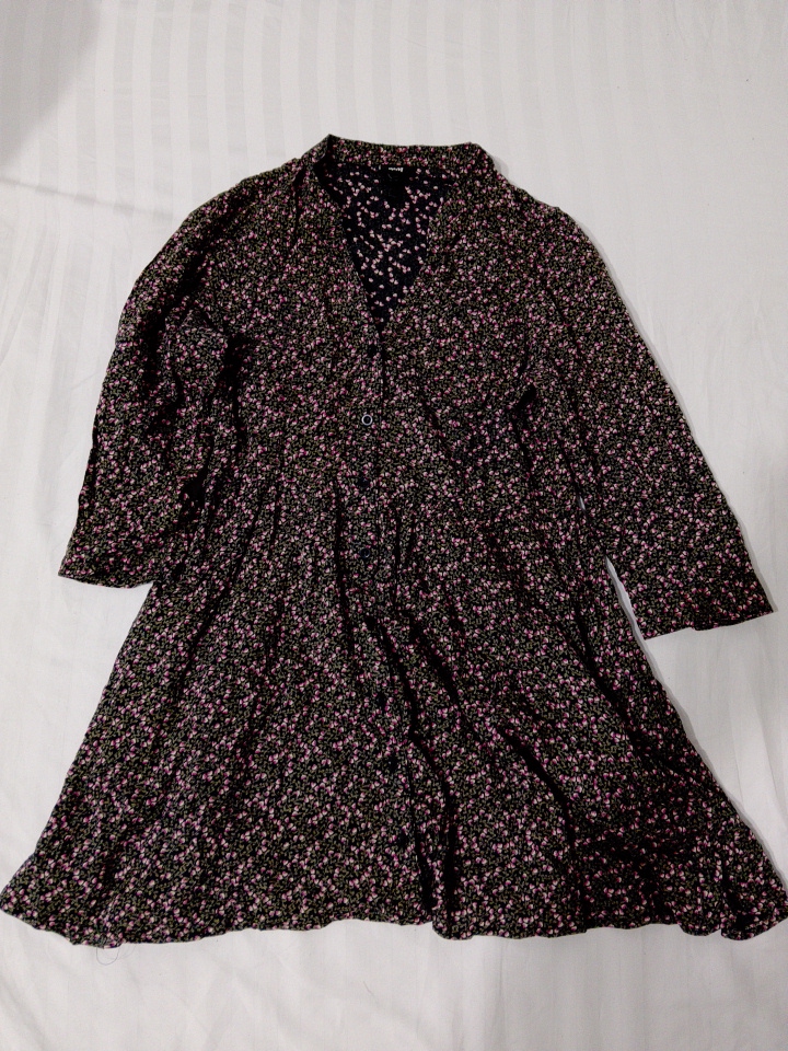 Abito con stampa floreale