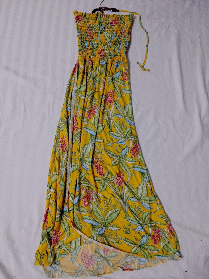 Dress Maxi Floreale Tropicale