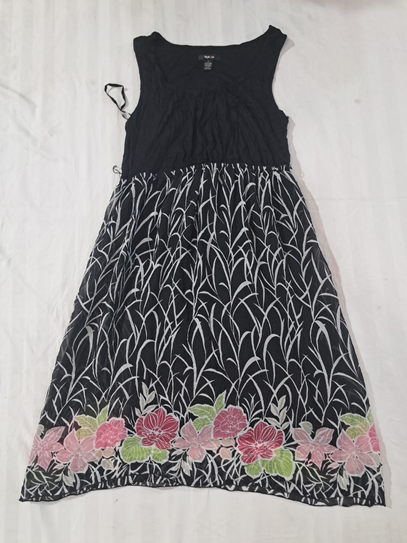 「Style & Co. フローラルパターンドレス」